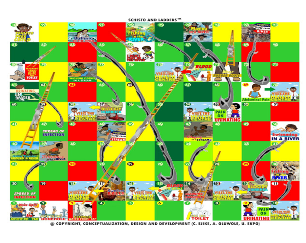 Plate 2: Schisto and Ladders™ version 1