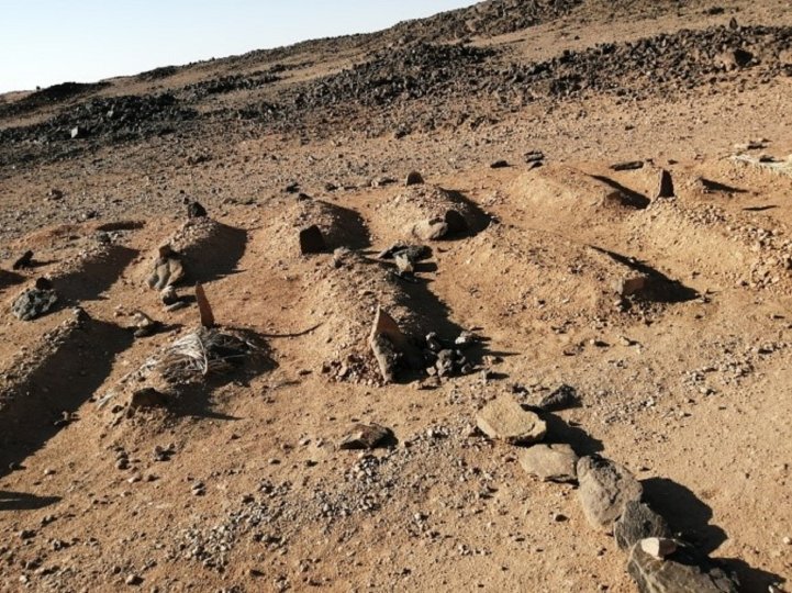 Figure 5 Children cemetery (Photo credit Abu Haneen, 2019) 