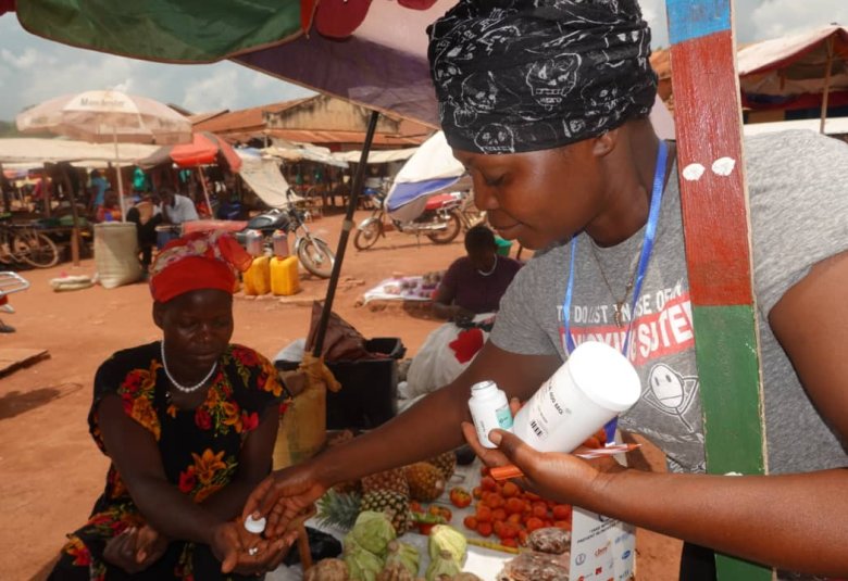 Mass Drug Administration of Ivermectin and Albendazole in Yambio, South Sudan