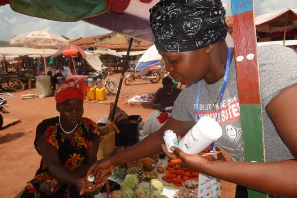 Mass Drug Administration of Ivermectin and Albendazole in Yambio, South Sudan